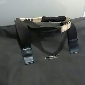 BURBERRY DUFFLE BAG BROWN NOVA CHECK FRAGRANCES